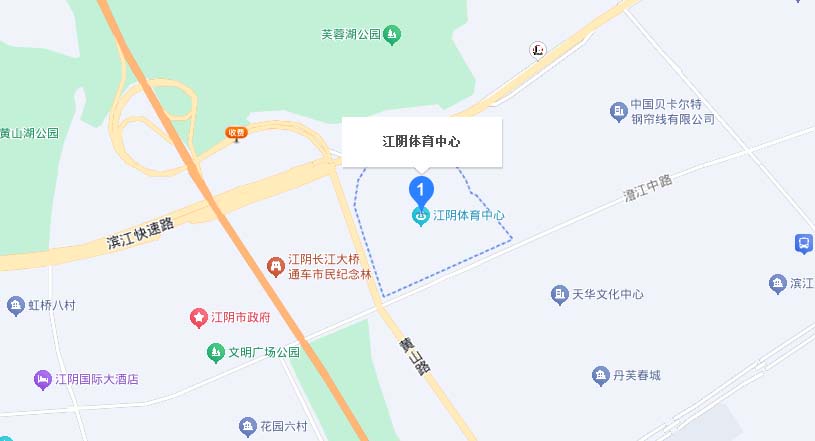 江阴家博会交通路线地图